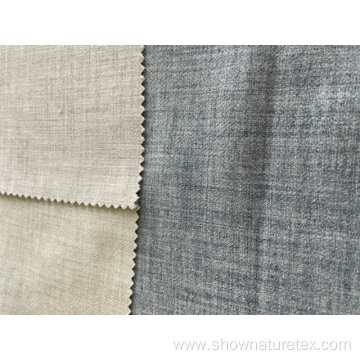 two tone greyish double beam fabric for lady's coat
